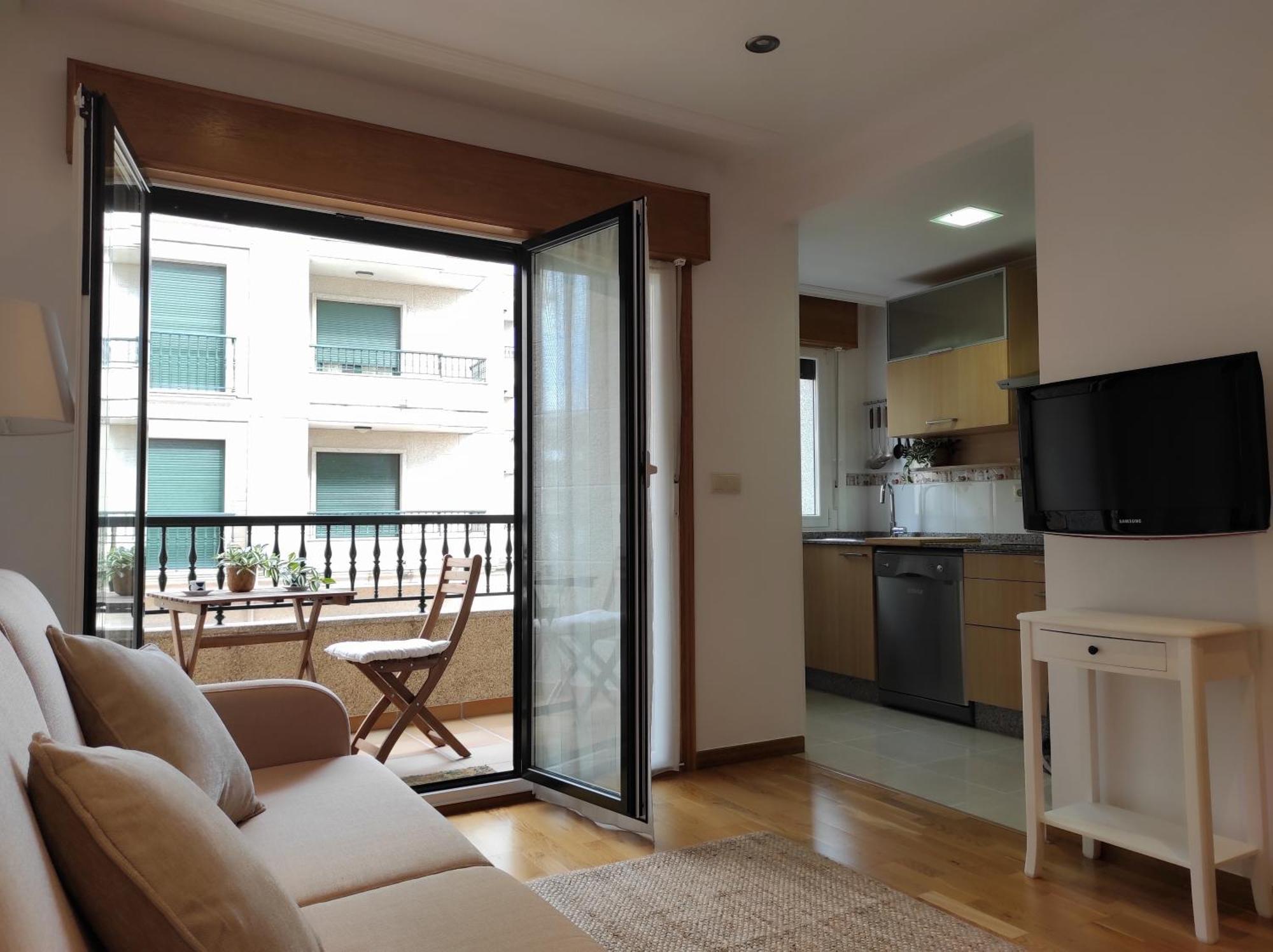 Siradella Vacaciones - A Lanzada Apartment Sanxenxo Luaran gambar