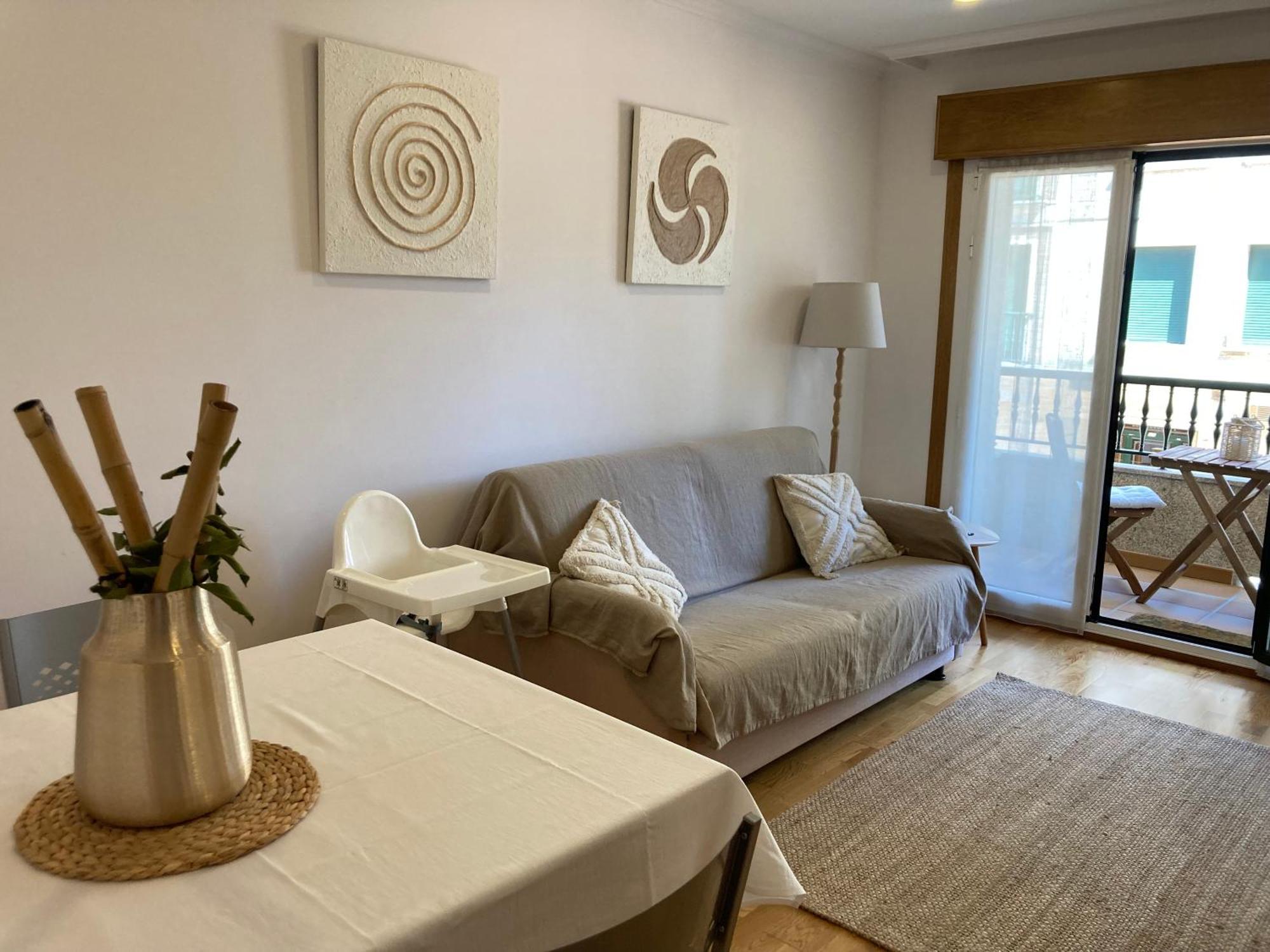 Siradella Vacaciones - A Lanzada Apartment Sanxenxo Luaran gambar